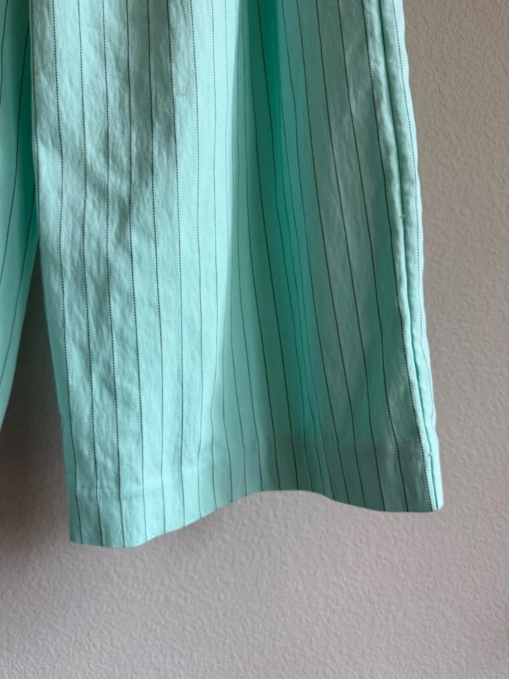 Anthropologie The Avery Pinstripe Wide-Leg Trousers by Maeve - Picture 7 of 7